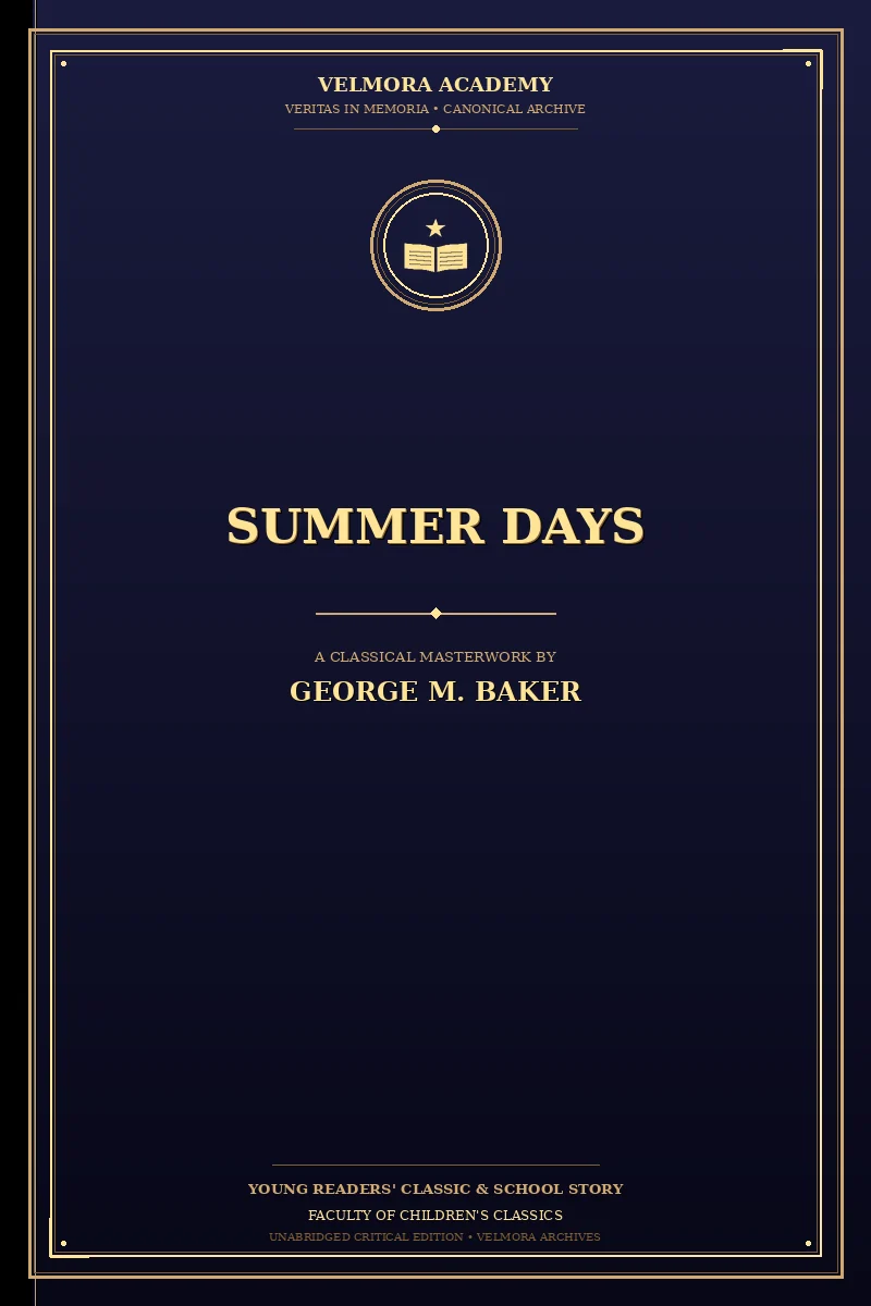 Cover of Summer Days