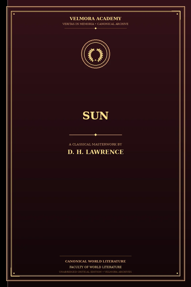 Cover of Sun