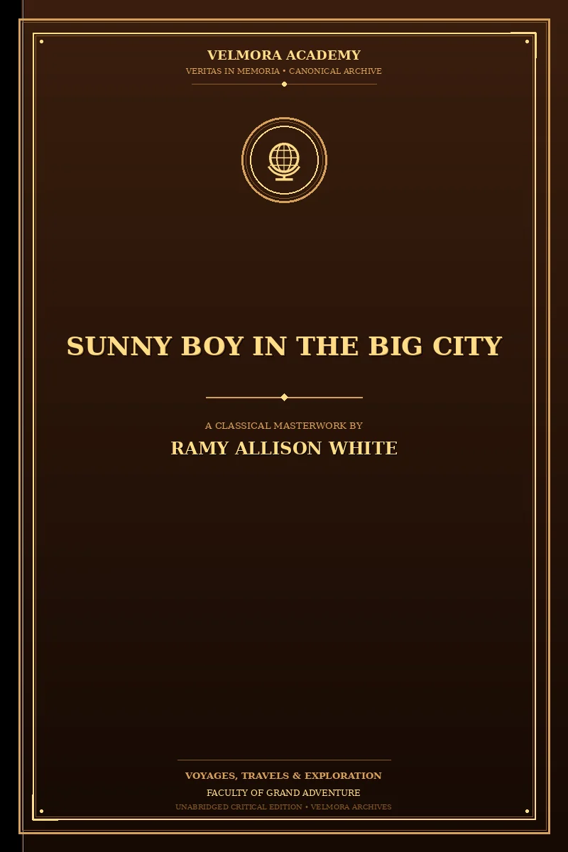 Cover of Sunny Boy in the Big City