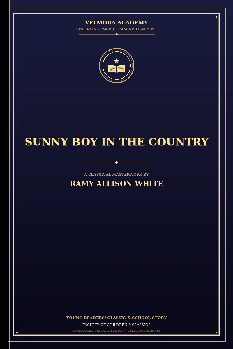 Cover of Sunny Boy in the Country