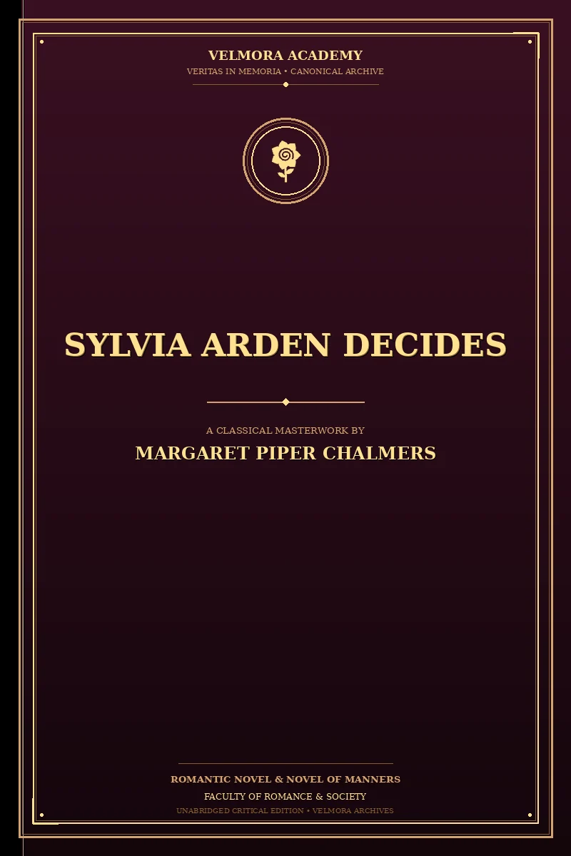 Sylvia Arden Decides