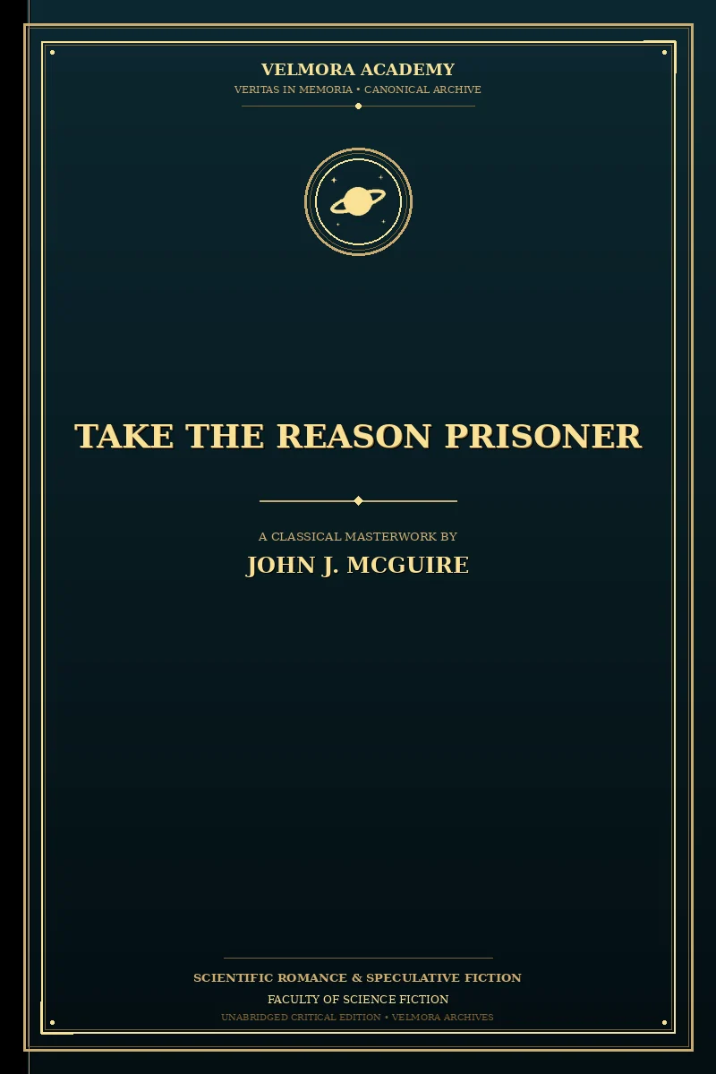 Cover of Take the Reason Prisoner