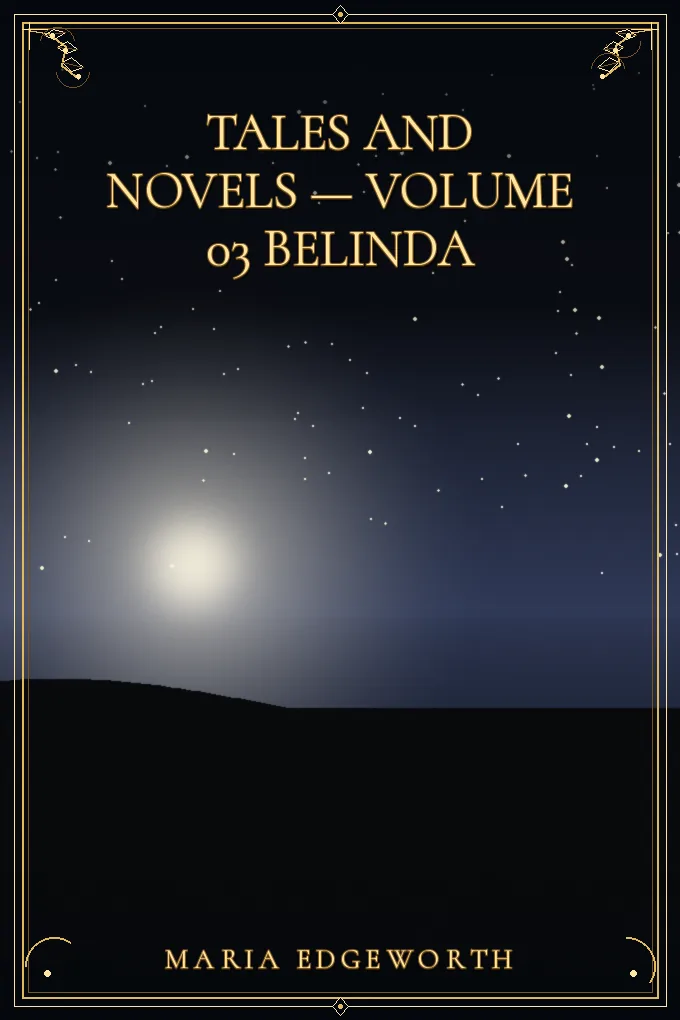 Cover of Tales and Novels — Volume 03 Belinda