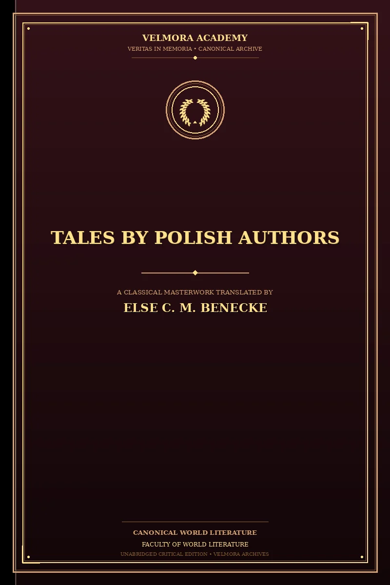 Cover of Tales by Polish Authors