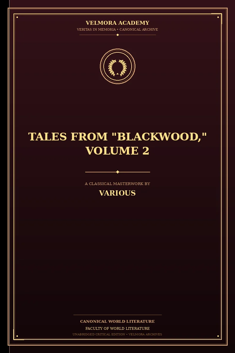 Tales from "Blackwood," Volume 2