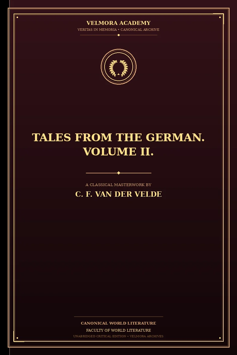 Tales from the German. Volume II.
