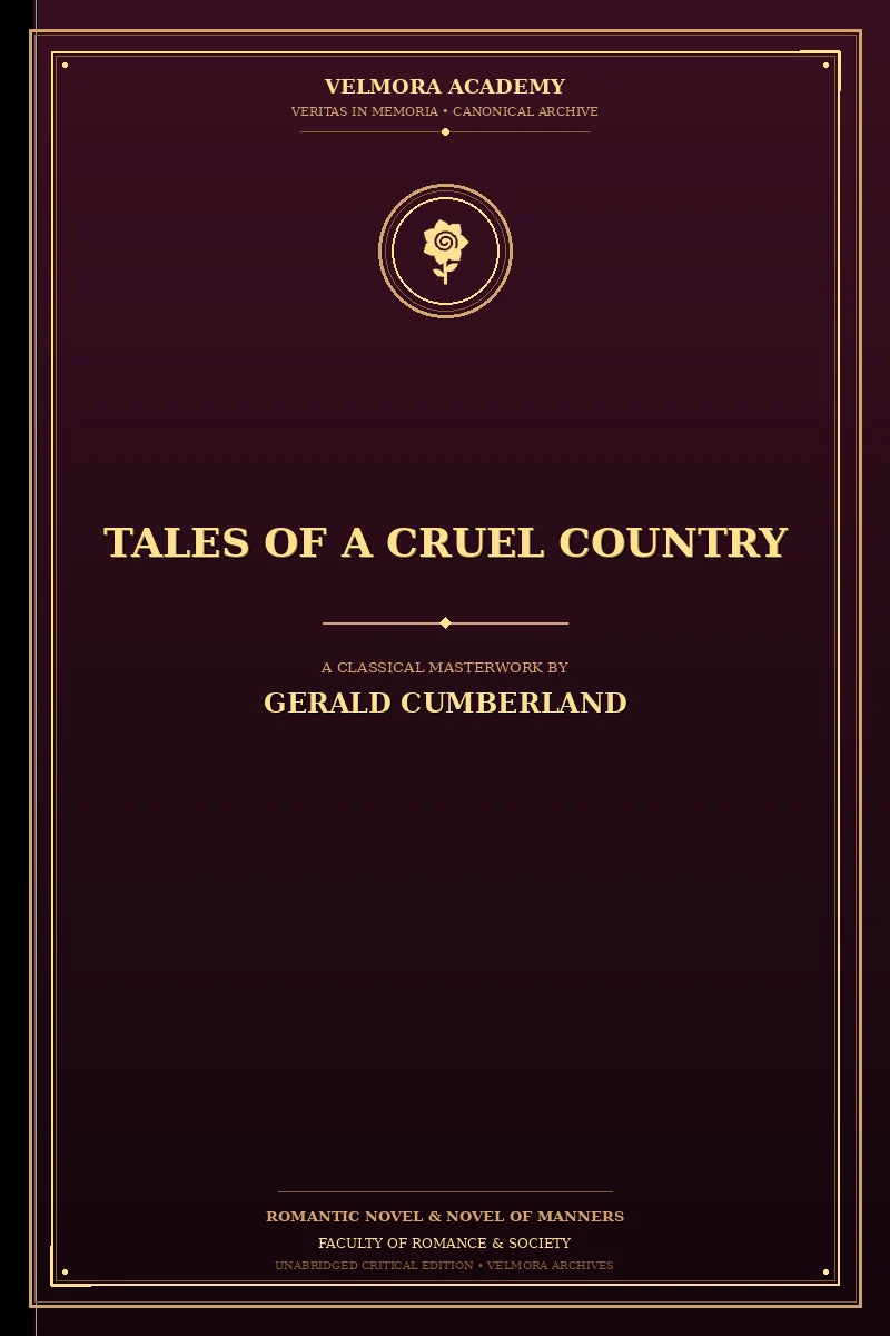 Cover of Tales of a Cruel Country