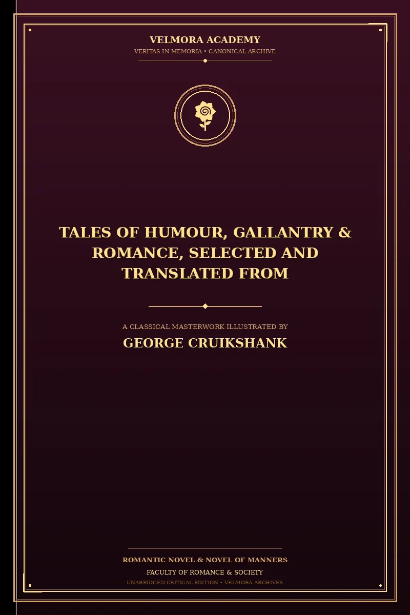 Cover of Tales of Humour, Gallantry & Romance, Selected and Translated from