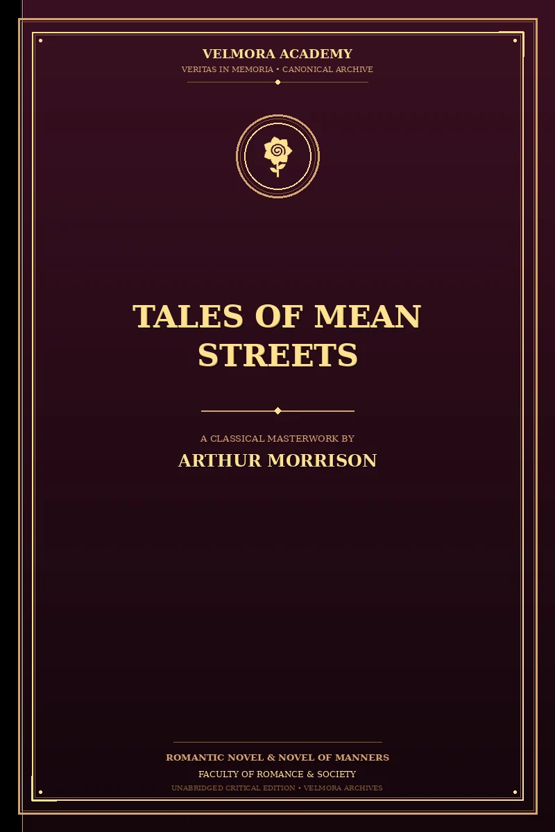 Tales of Mean Streets