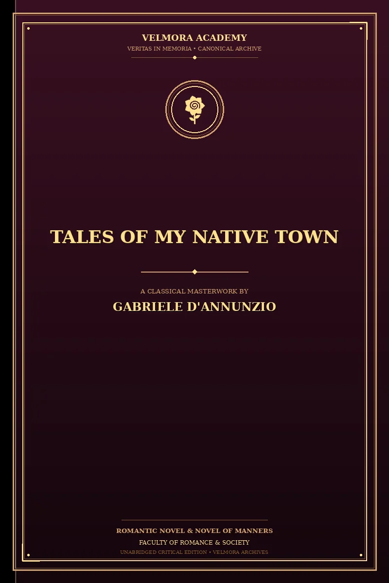 Cover of Tales of My Native Town