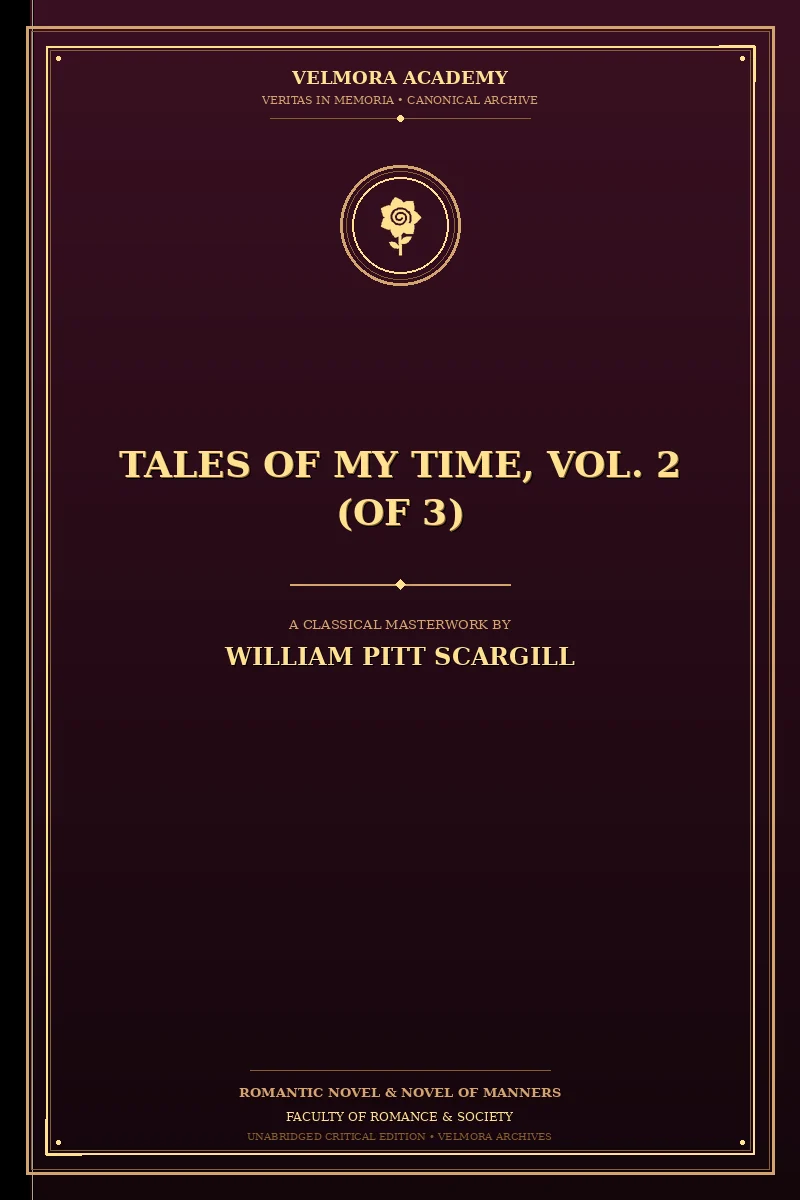 Cover of Tales of My Time, Vol. 2 (of 3)