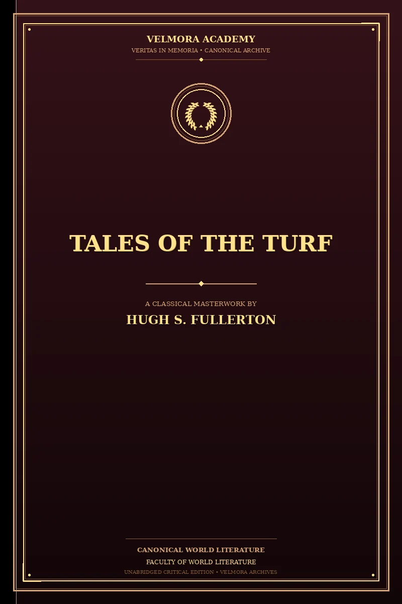 Cover of Tales of the turf