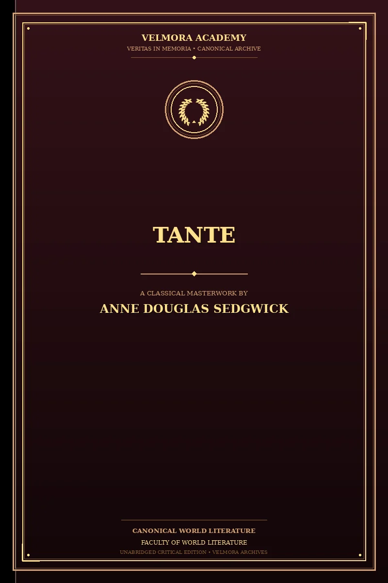 Cover of Tante