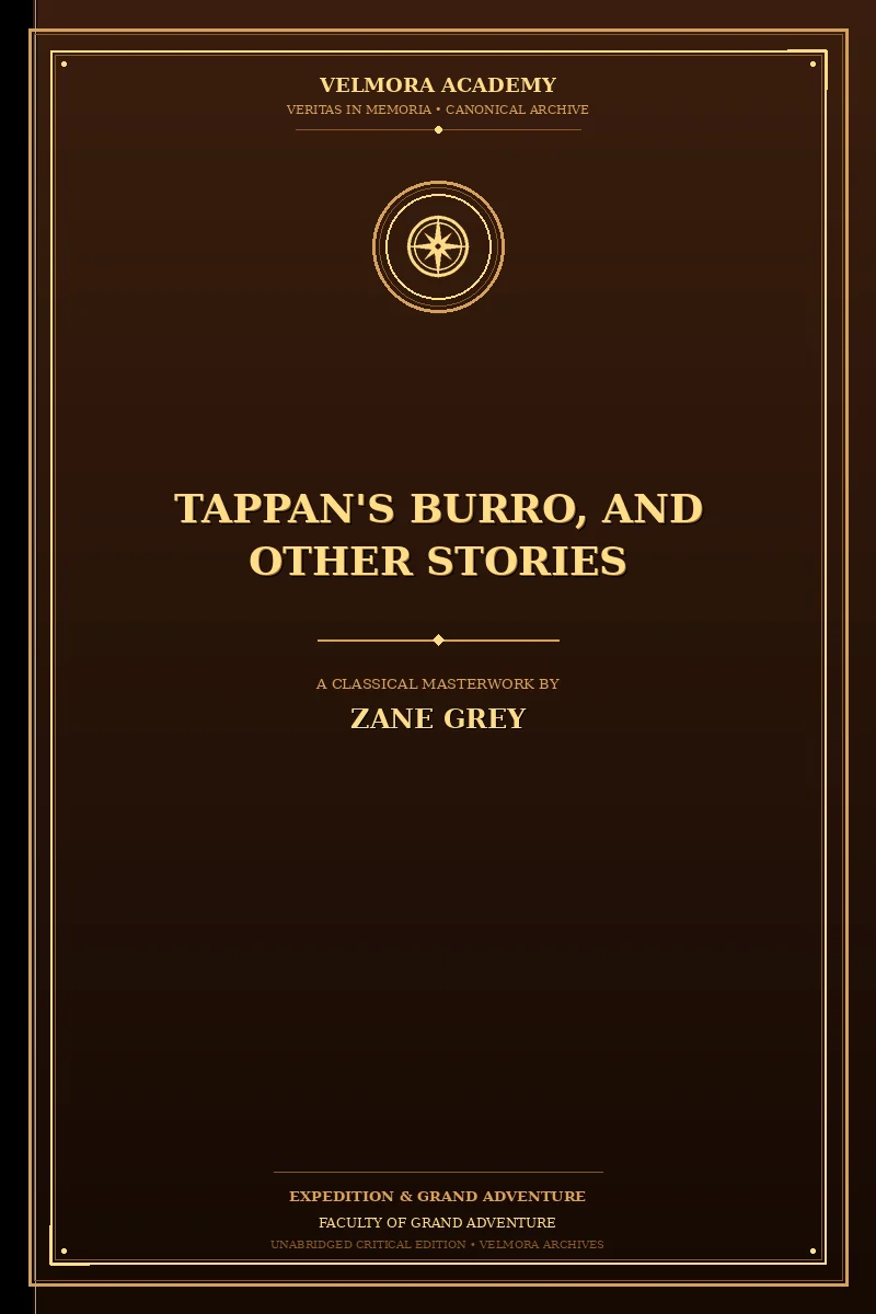Tappan's Burro, and Other Stories