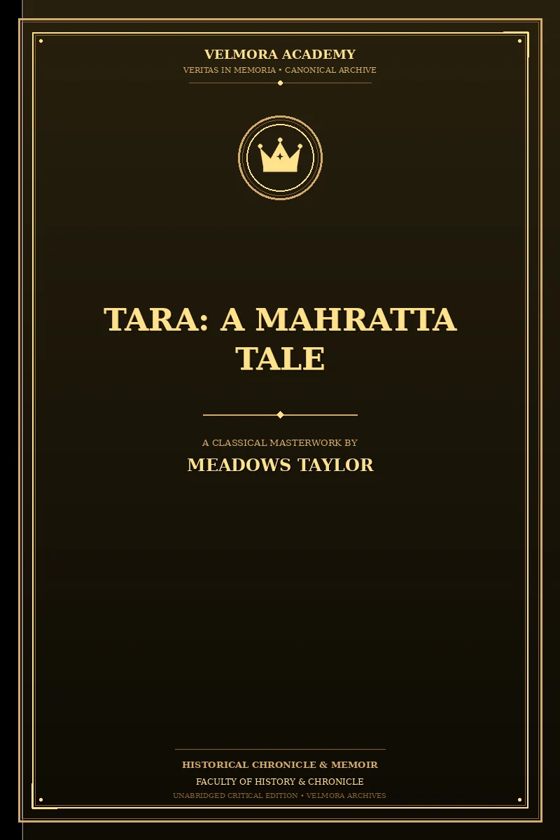 Cover of Tara: A Mahratta Tale