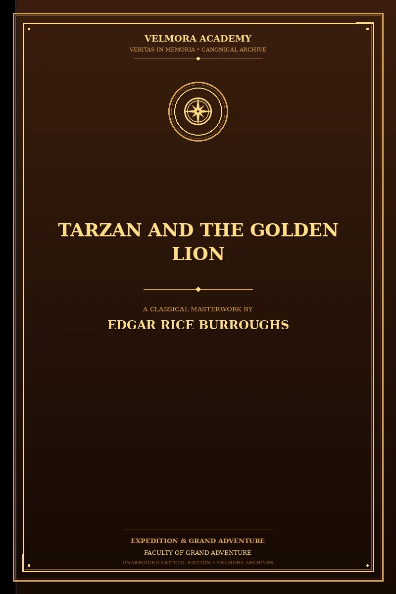 Tarzan and the Golden Lion