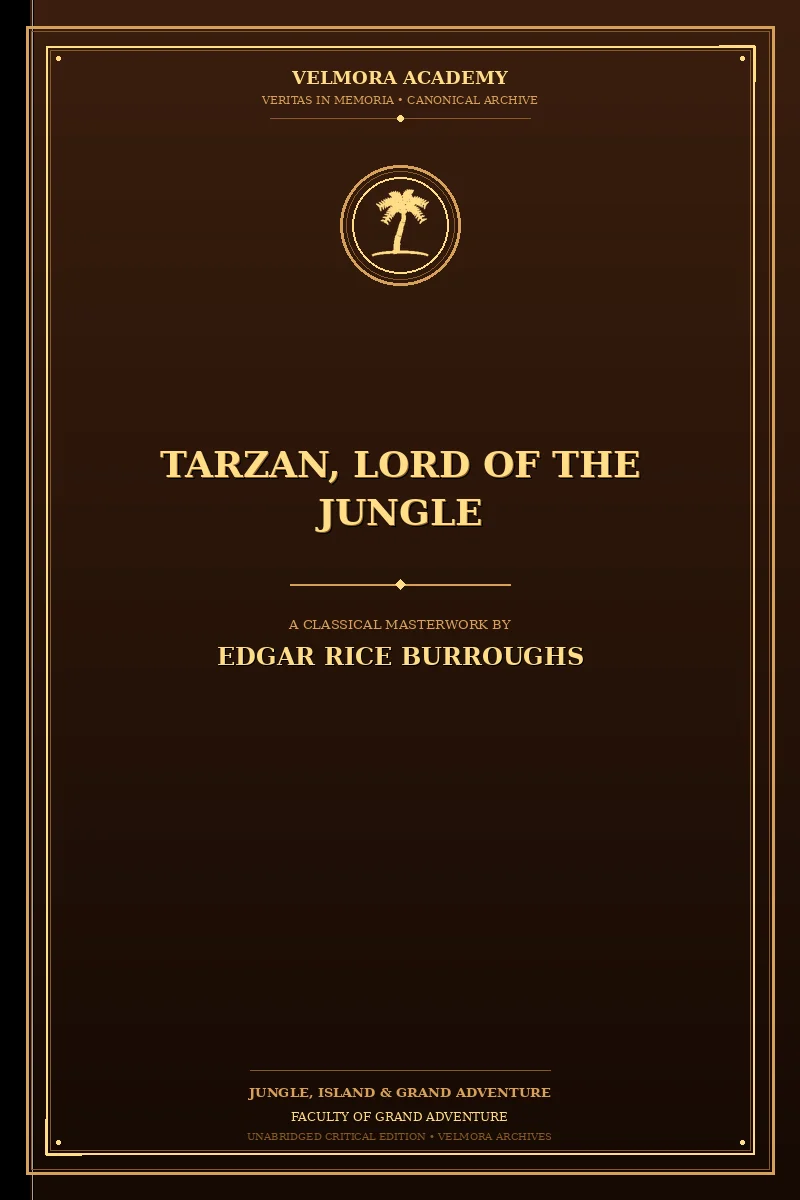 Cover of Tarzan, lord of the jungle