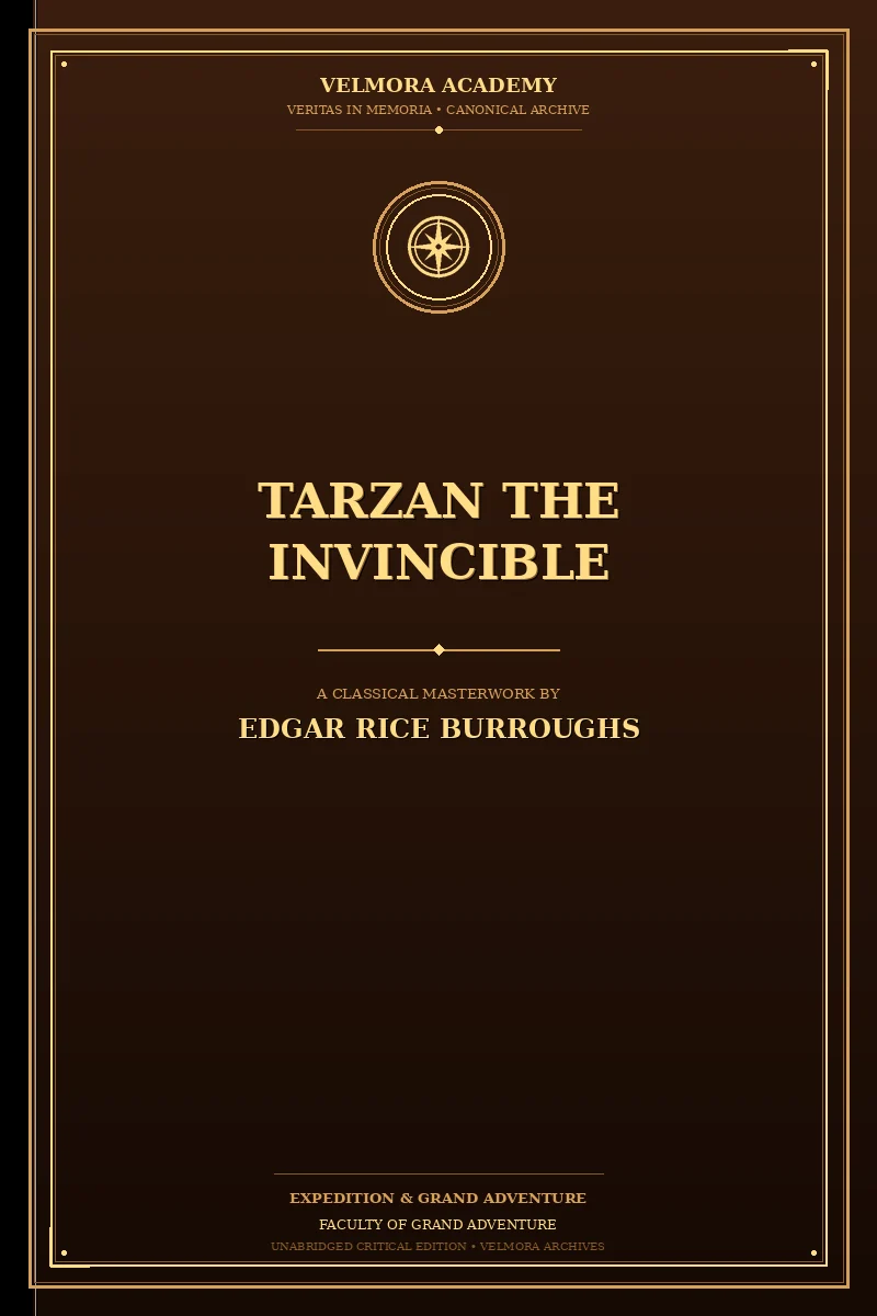 Tarzan the invincible