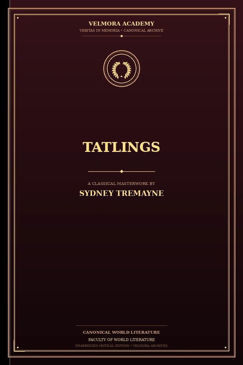 Cover of Tatlings
