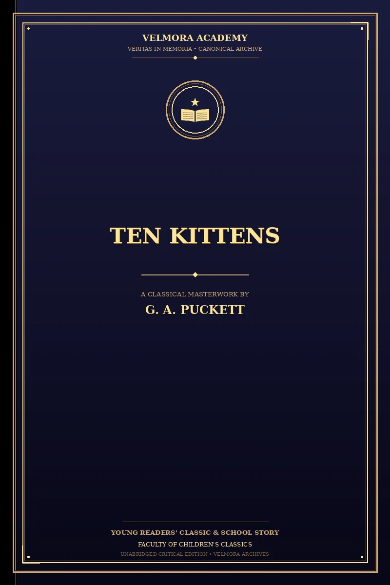 Cover of Ten Kittens