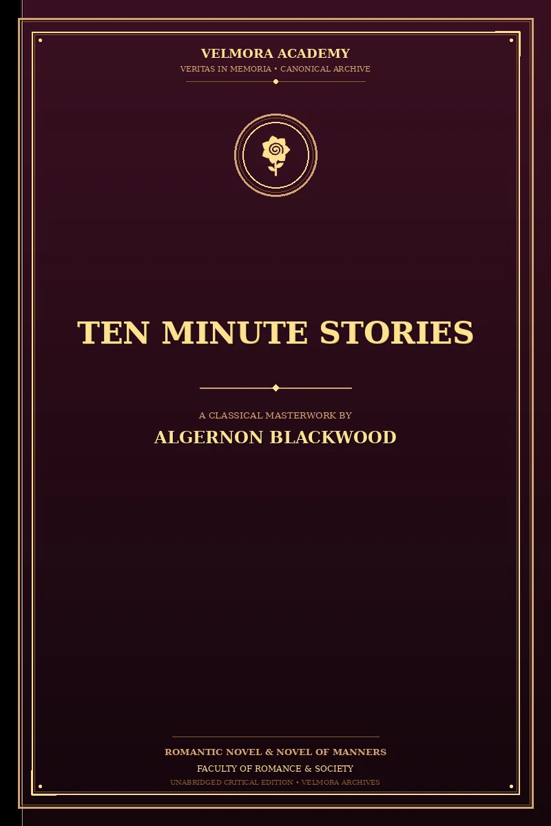 Cover of Ten minute stories
