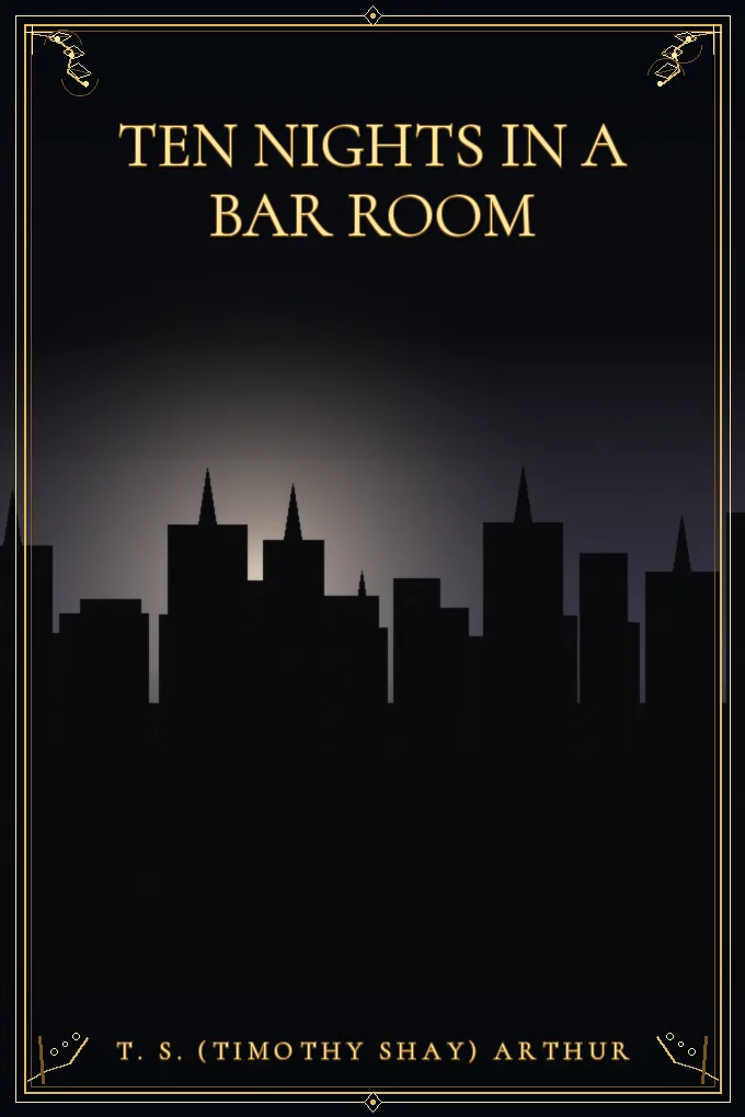 Cover of Ten Nights in a Bar Room