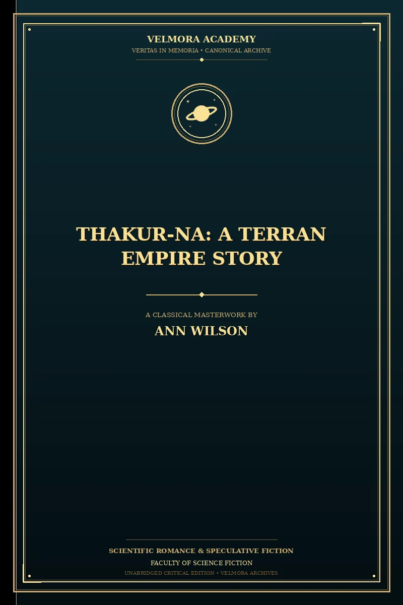 Cover of Thakur-Na: A Terran Empire Story