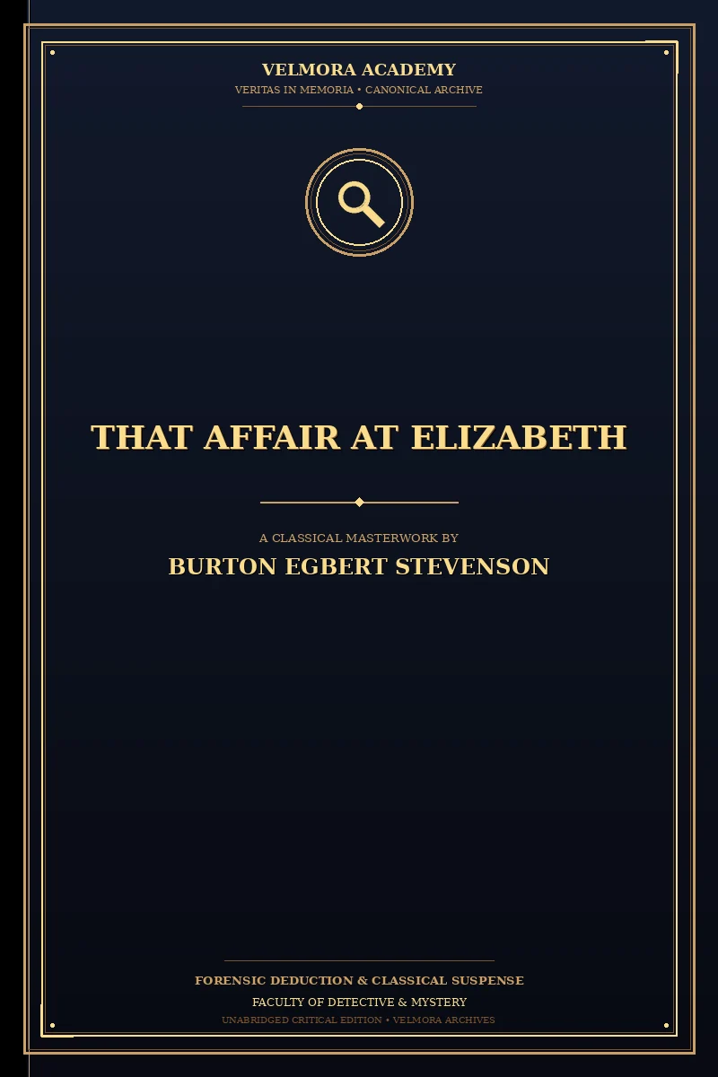 That Affair at Elizabeth