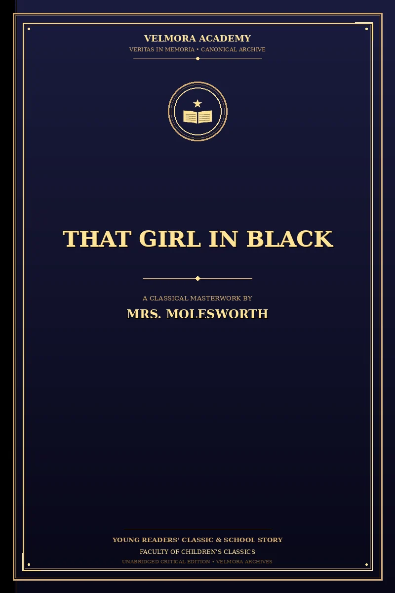 Cover of That Girl in Black