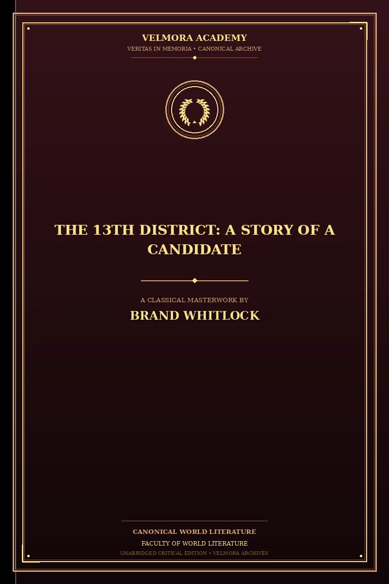 The 13th District: A Story of a Candidate
