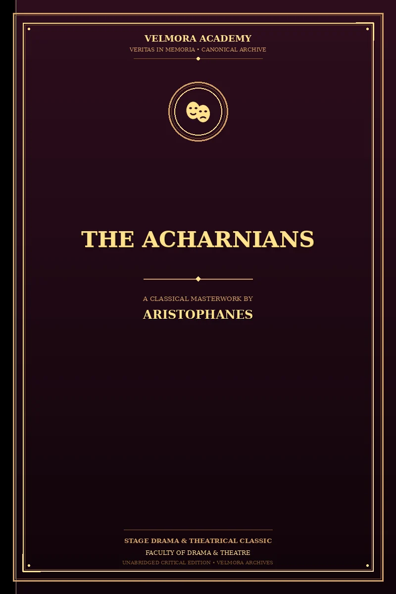 Cover of The Acharnians