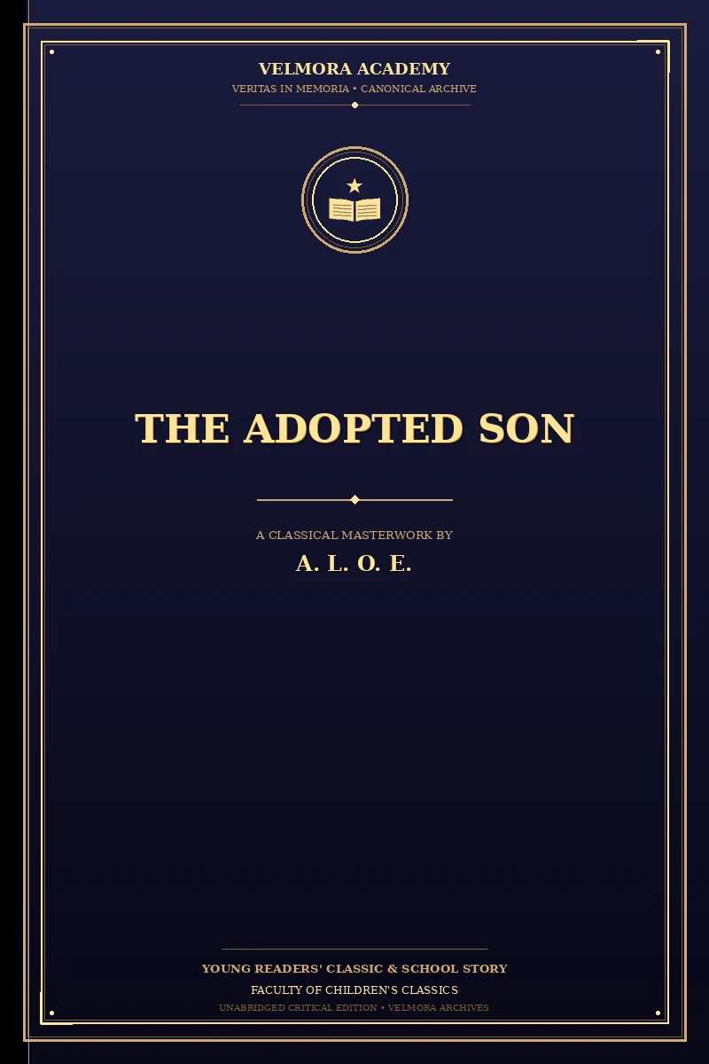 Cover of The adopted son