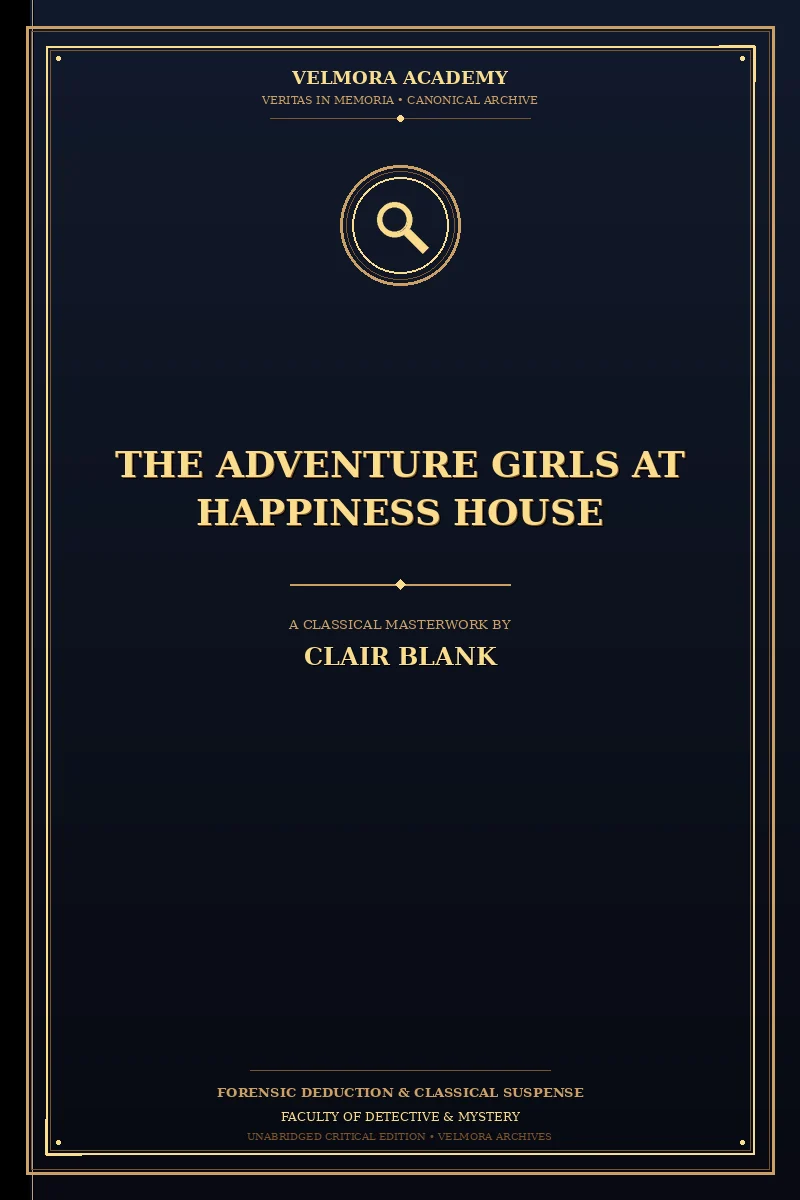 Cover of The Adventure Girls at Happiness House