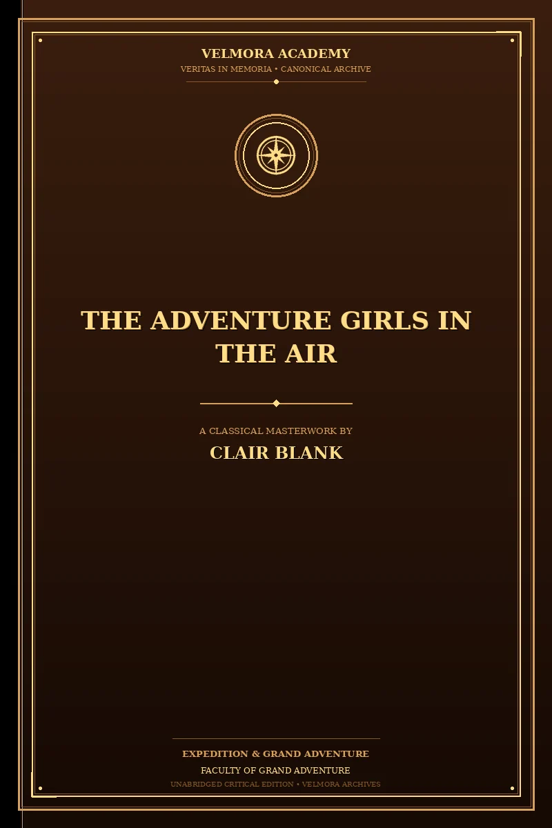 The Adventure Girls in the Air