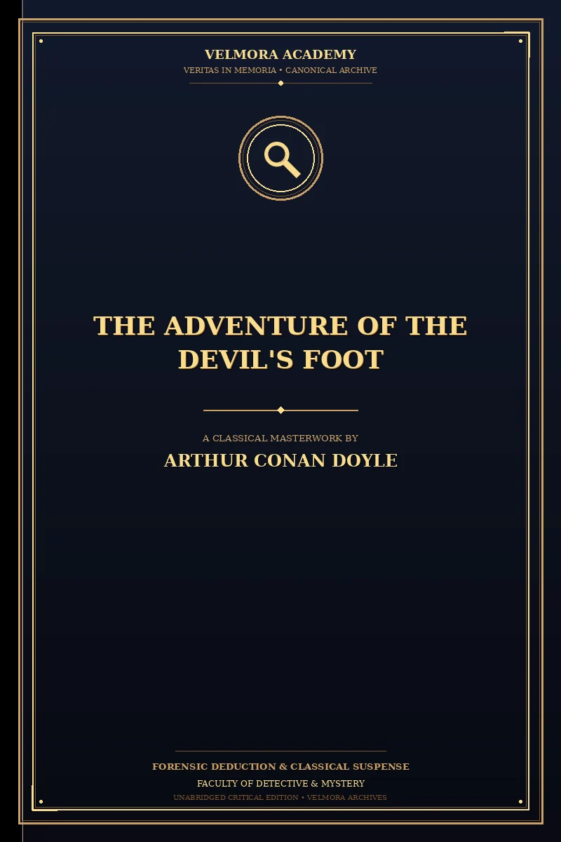 Cover of The Adventure of the Devil's Foot