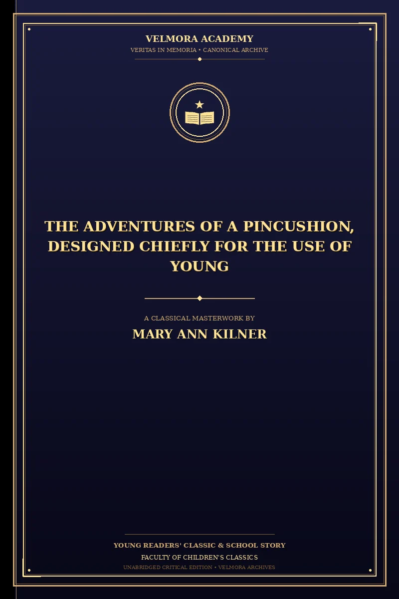 Cover of The Adventures of a Pincushion, Designed