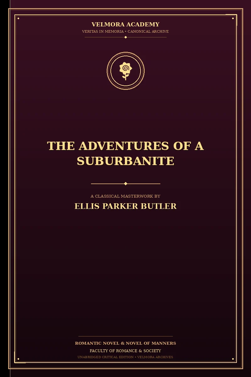 Cover of The Adventures of a Suburbanite