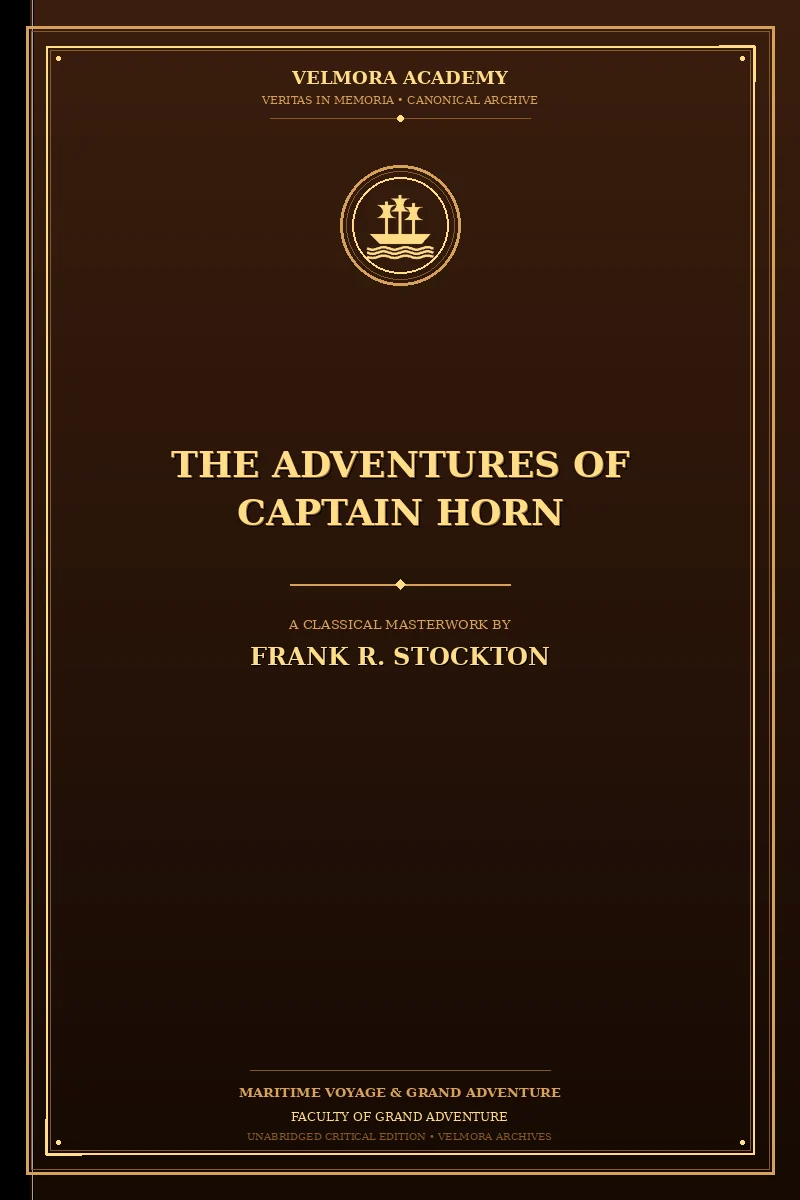 Cover of The Adventures of Captain Horn