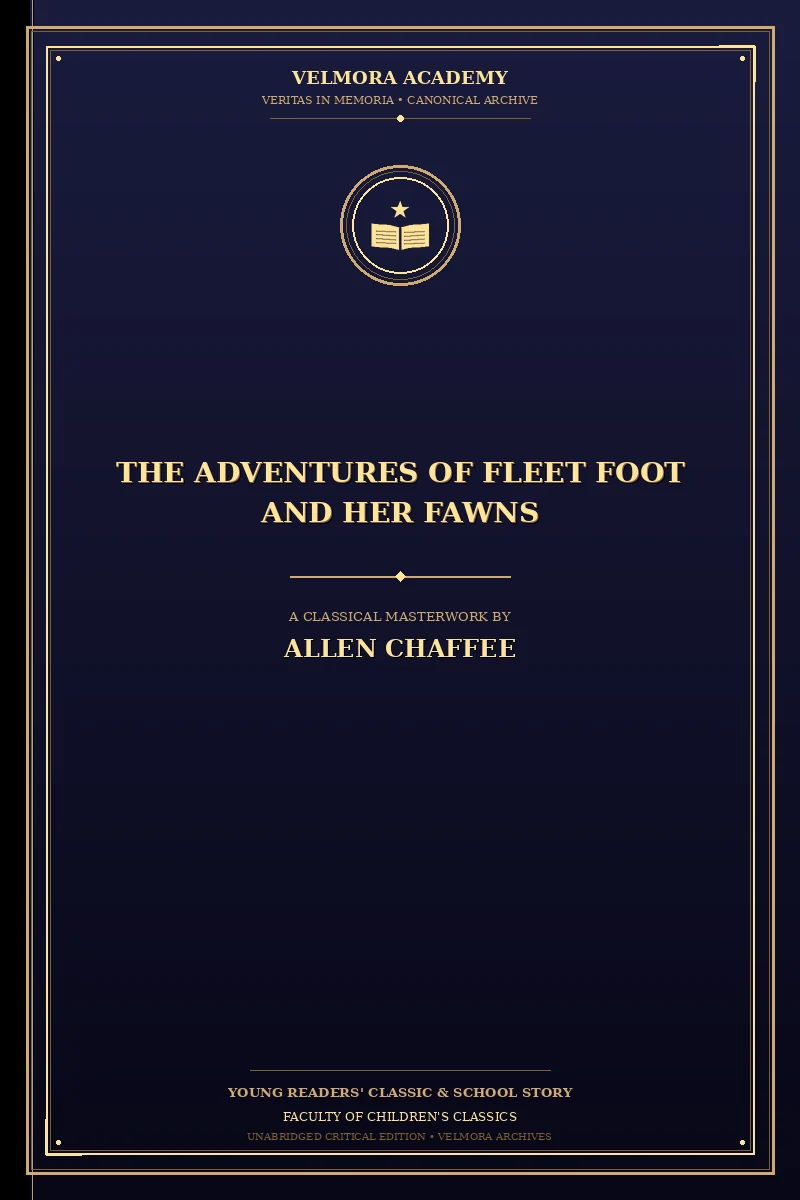 Cover of The Adventures of Fleet Foot and Her Fawns