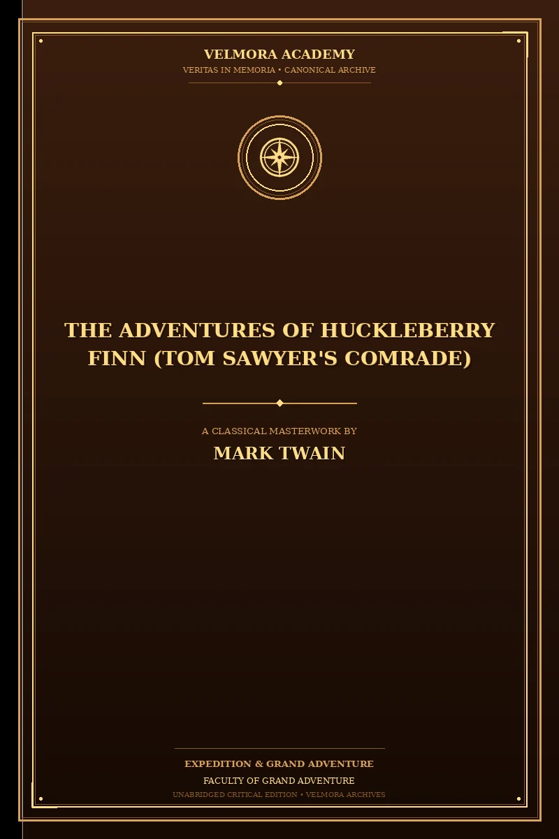 Cover of The Adventures of Huckleberry Finn (Tom Sawyer's Comrade)