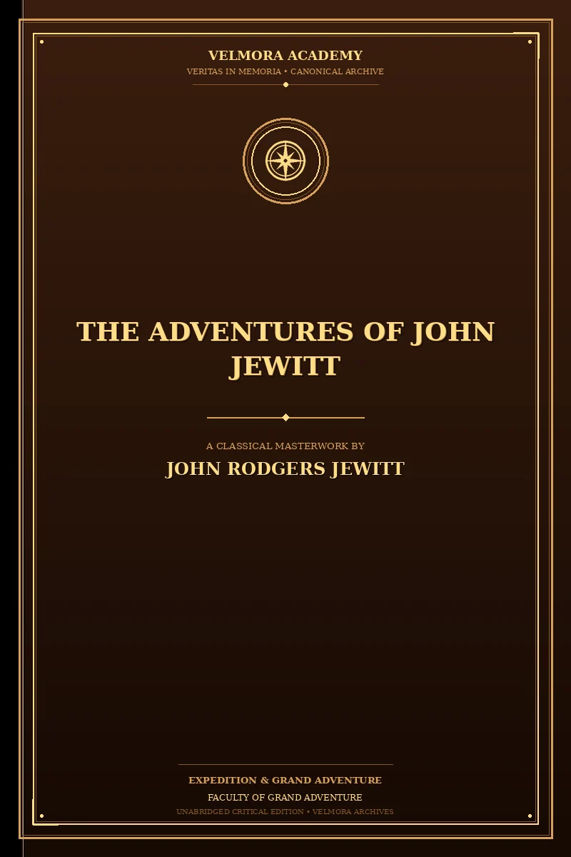 Cover of The Adventures of John Jewitt