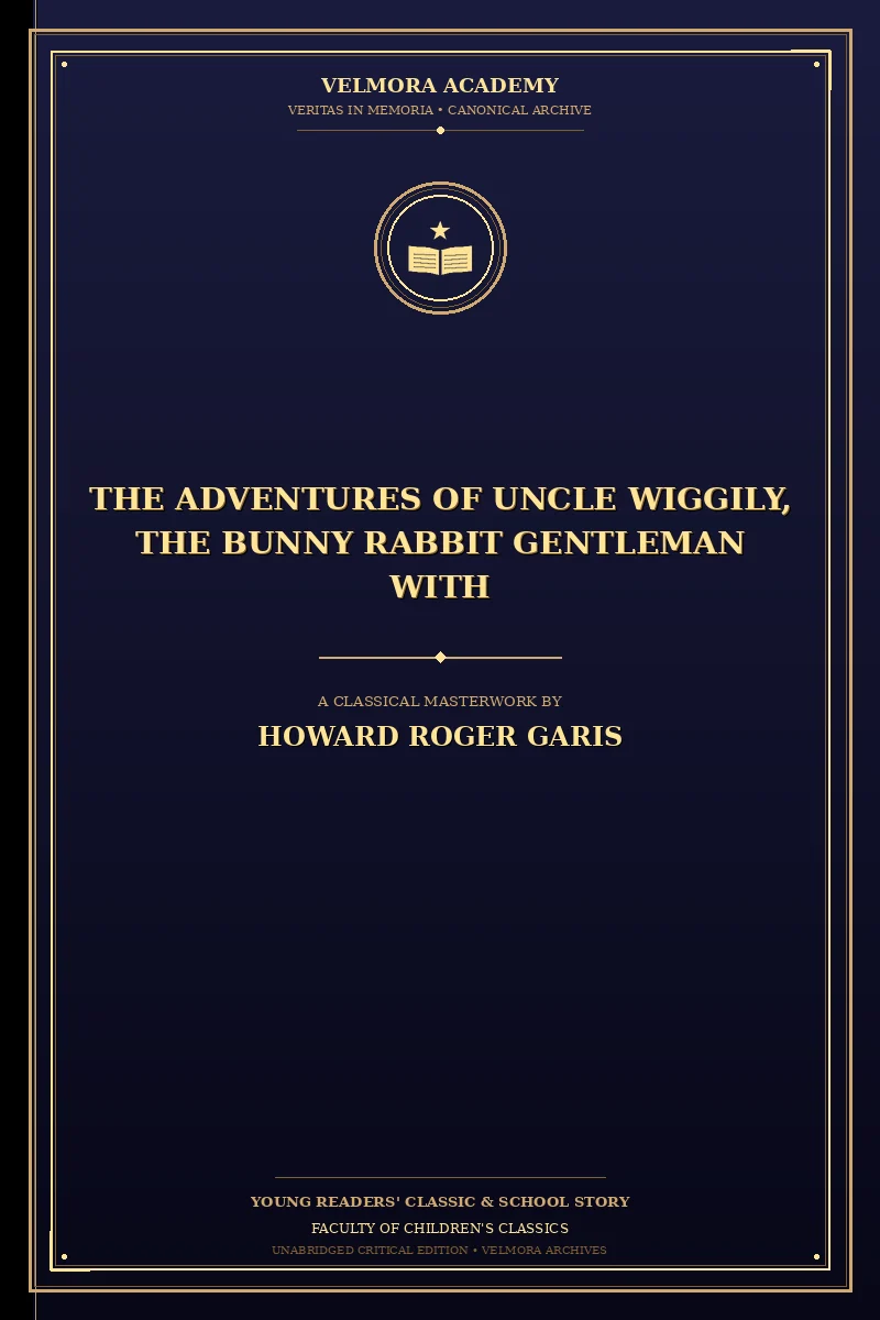 Cover of The adventures of Uncle Wiggily, the bunny rabbit gentleman with