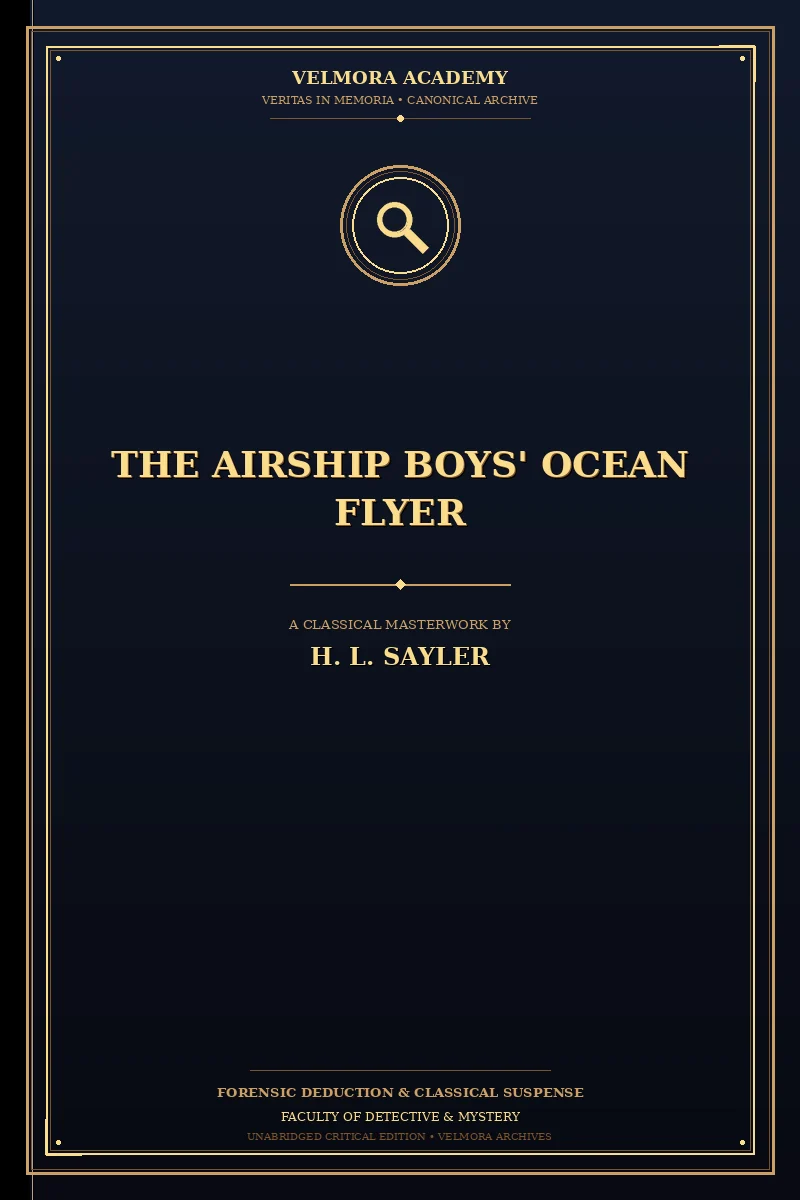 The Airship Boys' Ocean Flyer