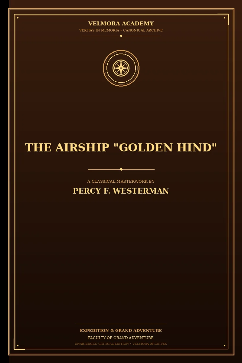 Cover of The Airship "Golden Hind"