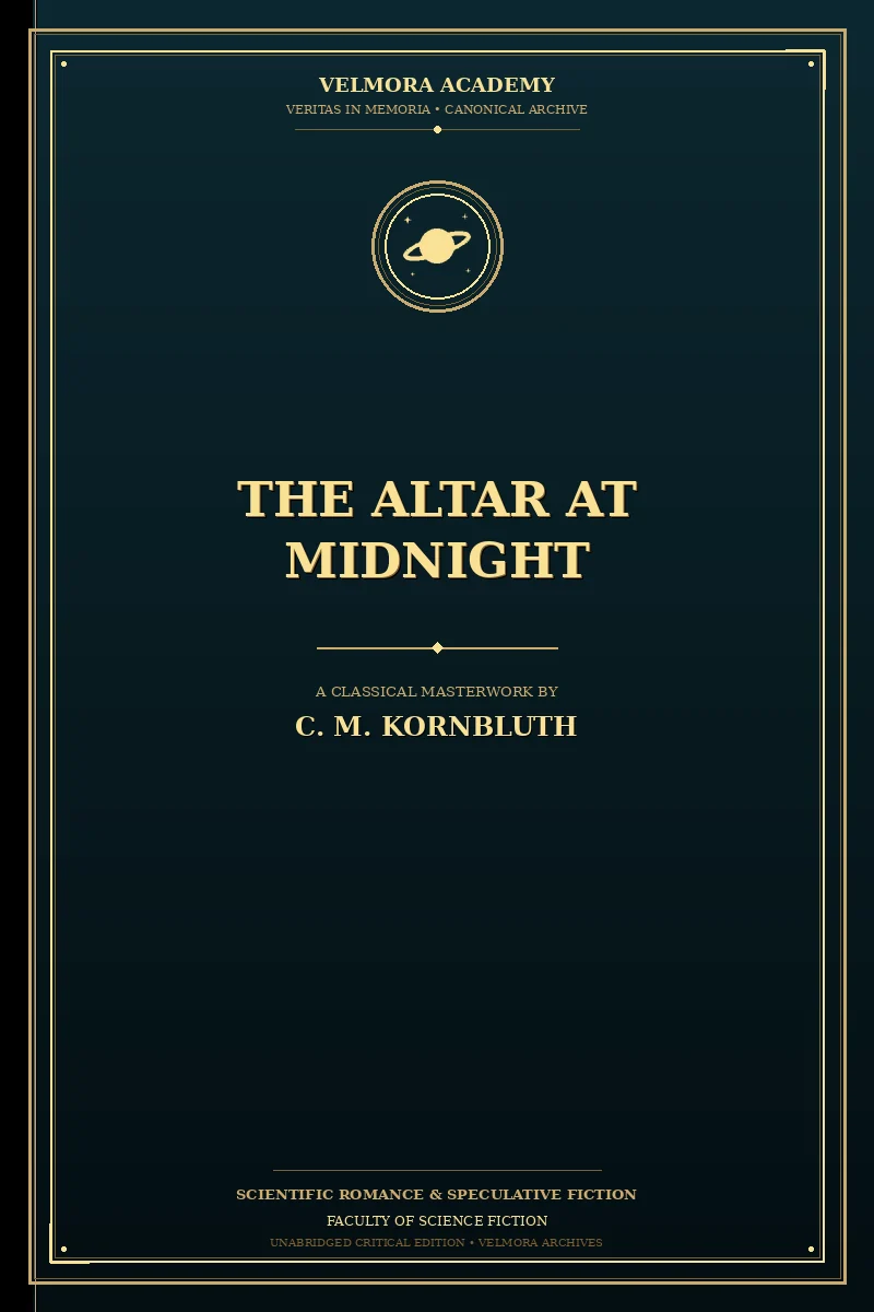 Cover of The Altar at Midnight