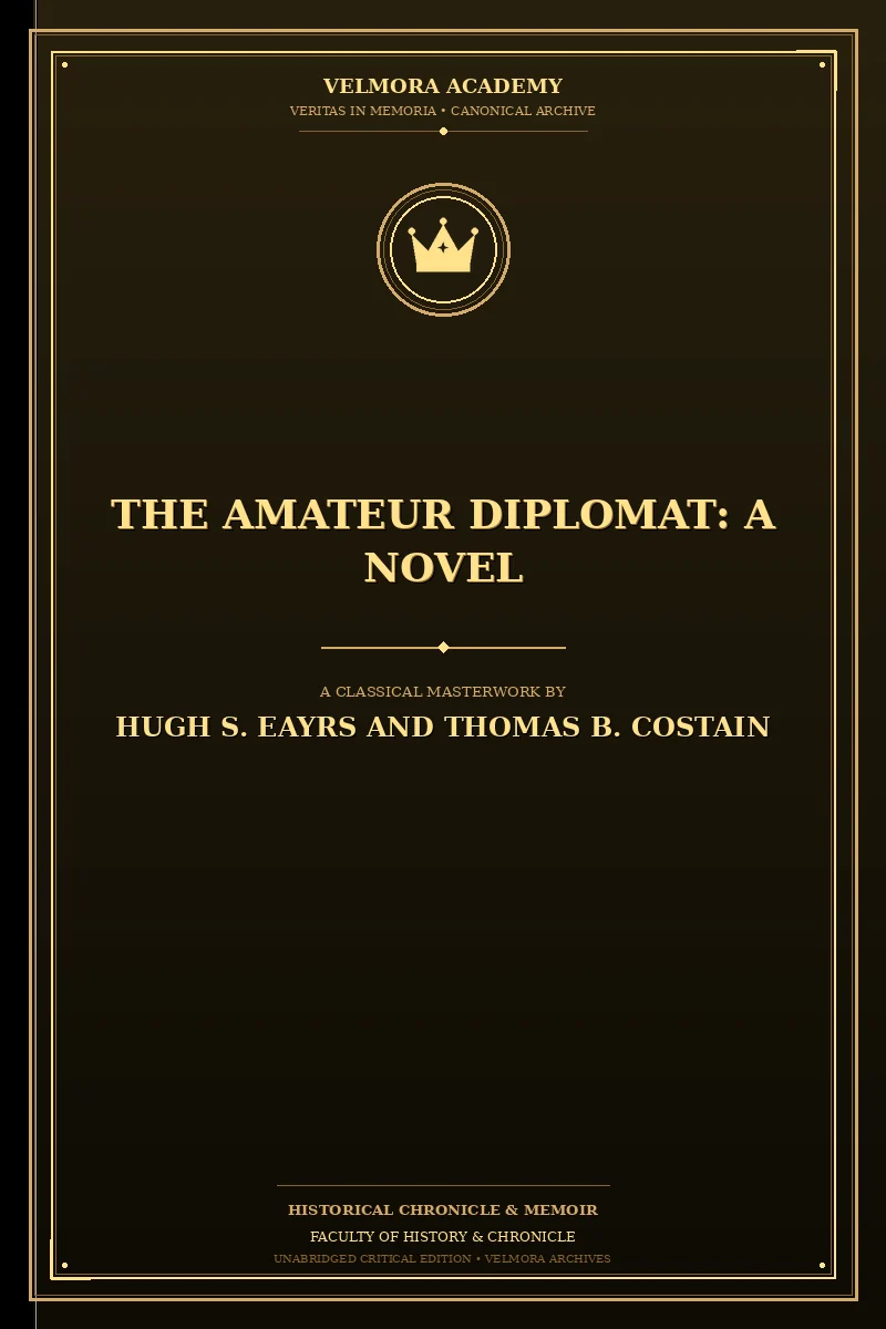 Cover of The Amateur Diplomat: A Novel