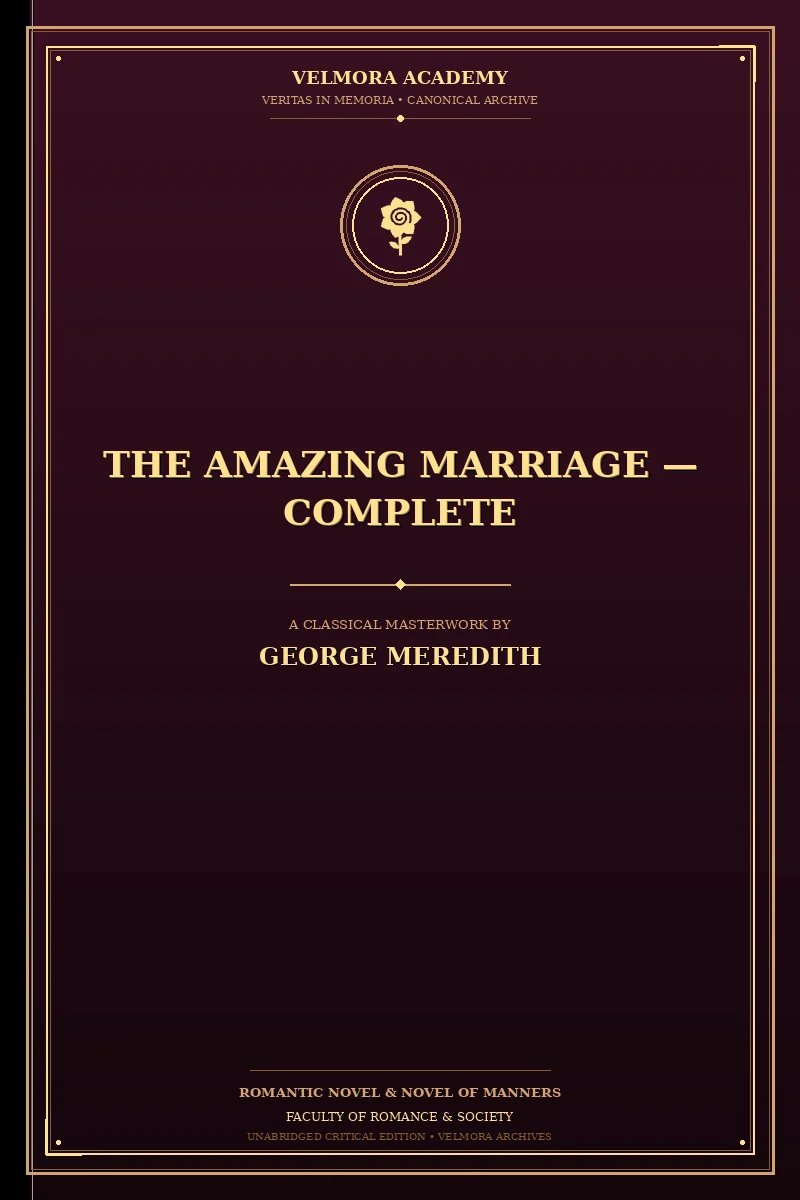 Cover of The Amazing Marriage — Complete