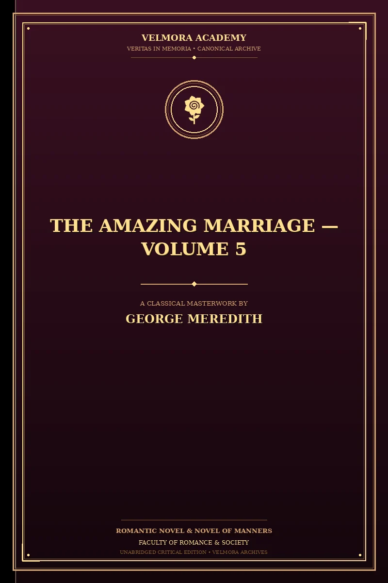 Cover of The Amazing Marriage — Volume 5