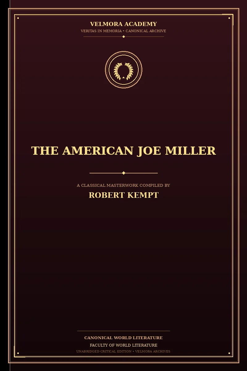 The American Joe Miller