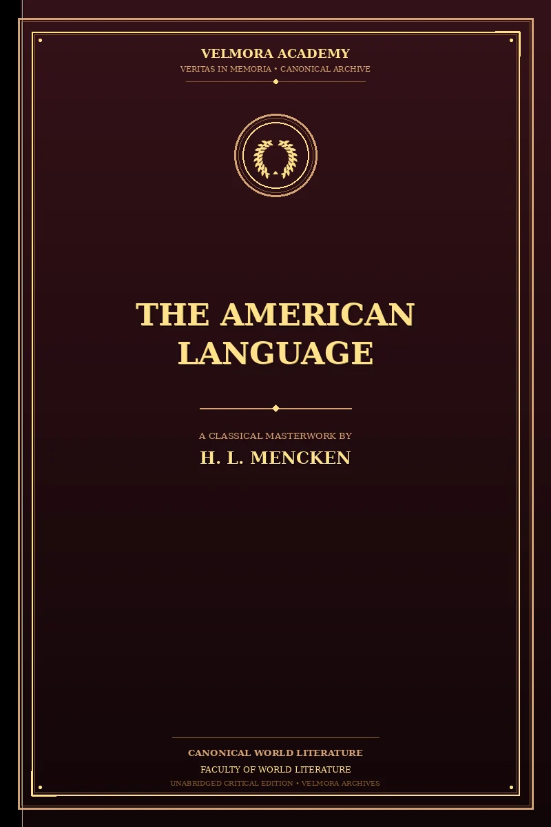 The American Language